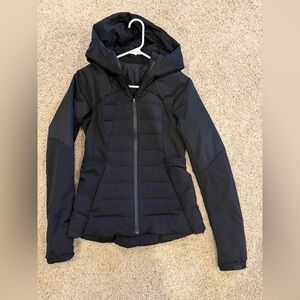 NWOT Lululemon Down for it all Jacket - Black